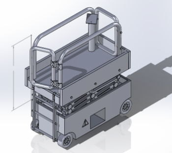 Scissor Lift 3D Model